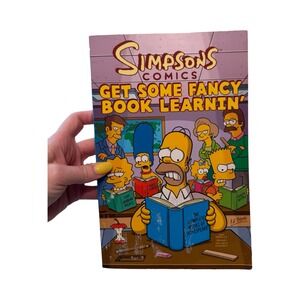 Simpsons Comics Get Some Fancy Book Learnin' Trade Paperback 2010 First Edition